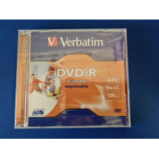 Verbatim 16x DVD-R Printable (4.7gB / 120 min) (Single)